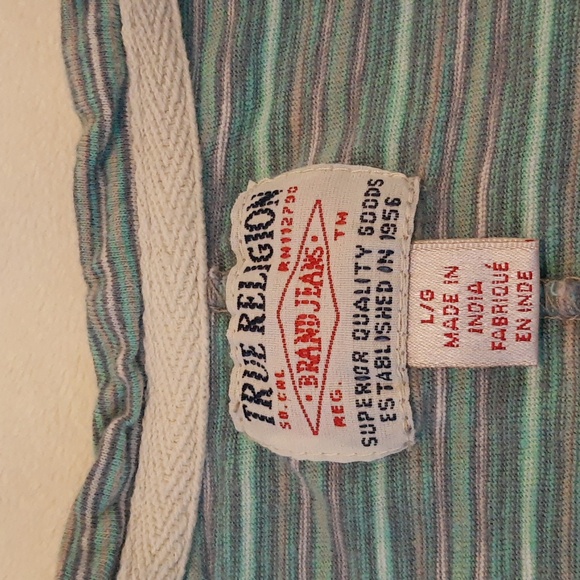 True Religion Men's Y2K 90's t-shirt size Large - Picture 3 of 8